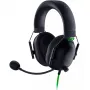 Vadu spēļu austiņas Razer MelnsShark V2 X — binaurālas, 3,5 mm, 32 Ω, 100 dB, troksni slāpējošs lokāms mikrofons, 1,3 m kabelis, zaļa/melna
