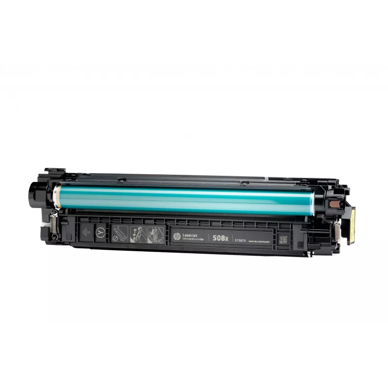 HP 508X High Yield Yellow Original LaserJet Tonera kasetne, 9500 lapas, dzeltena, 1 gab.