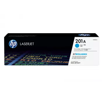 HP 201A Cyan Original LaserJet Tonera kasetne. Krāsu tonera lappušu iznākums: 1330 lappuses, Drukas krāsas: Ciāna, Daudzums iepakojumā: 1 gab.