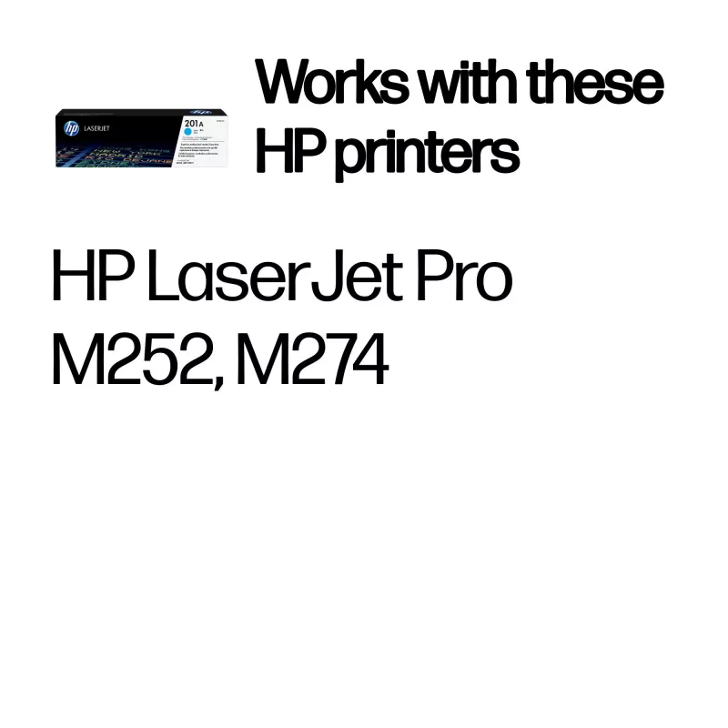 HP 201A Cyan Original LaserJet Tonera kasetne. Krāsu tonera lappušu iznākums: 1330 lappuses, Drukas krāsas: Ciāna, Daudzums iepakojumā: 1 gab.