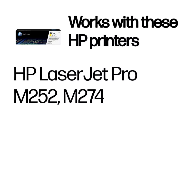 Toneru kasetne HP CF402A 201A 1400 lapas Dzeltena