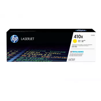 HP 410X augstas ražības dzeltena oriģināla LaserJet tonera kasetne, 5000 lapas, dzeltena, 1 gab.