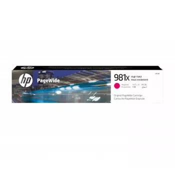 HP 981X High Yield Magenta Original PageWide kasetne