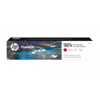 HP 981Y īpaši liela ienesīguma magenta oriģinālā PageWide kasetne