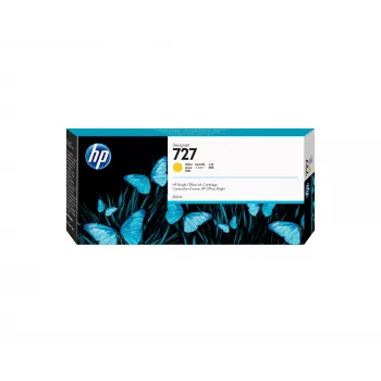 “HP 727” 300 ml dzeltena “DesignJet” tintes kasetne