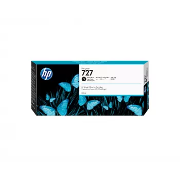 HP 727 tintes kasetne 300 ml foto melna DesignJet tintes kasetne