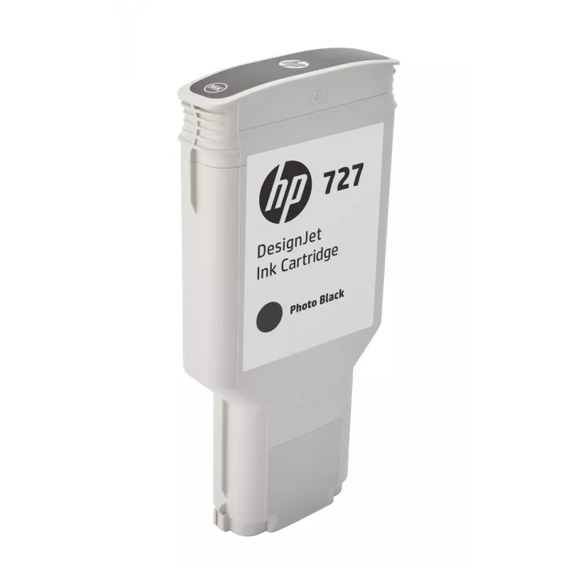HP 727 tintes kasetne 300 ml foto melna DesignJet tintes kasetne