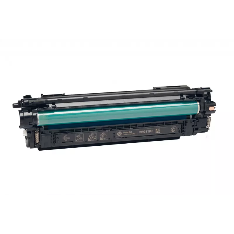 HP 657X augstas ražības ciāna oriģināla LaserJet tonera kasetne, 23000 lapas, ciāna, 1 gab.