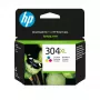HP 304XL trīs krāsu oriģinālā tintes kasetne