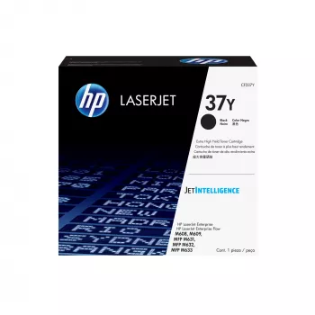 HP 37Y Īpaši augstas ietilpības melns oriģināls LaserJet tonera kasetne