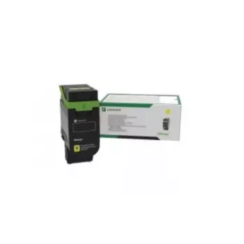 tonera kasete Lexmark CS531 CX532 7500 lapas dzeltena