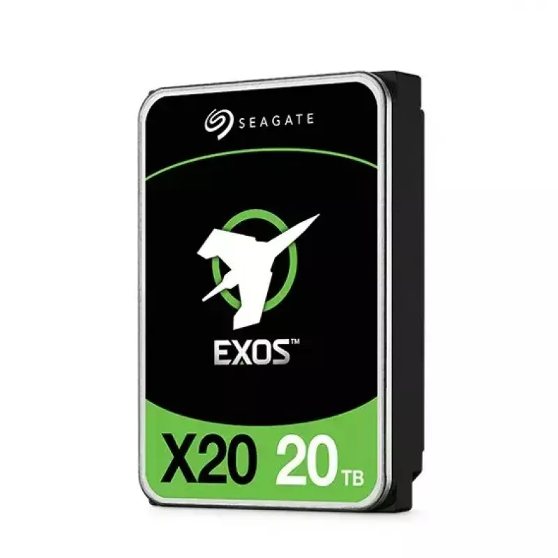 Seagate Enterprise Exos X20 iekšējais cietais disks 20 TB 7200 RPM 3.5 collu Serial ATA III