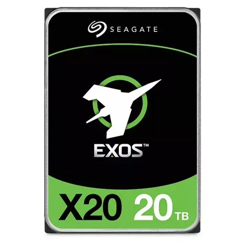 Seagate Enterprise Exos X20 iekšējais cietais disks 20 TB 7200 RPM 3.5 collu Serial ATA III