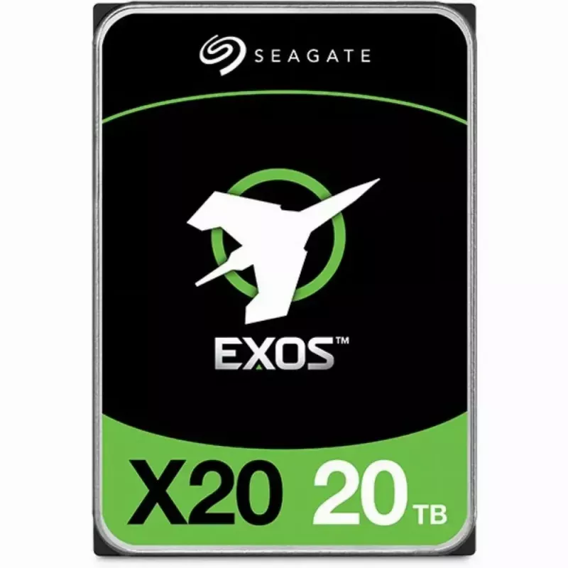 Seagate Enterprise Exos X20 iekšējais cietais disks 20 TB 7200 RPM 3.5 collu Serial ATA III
