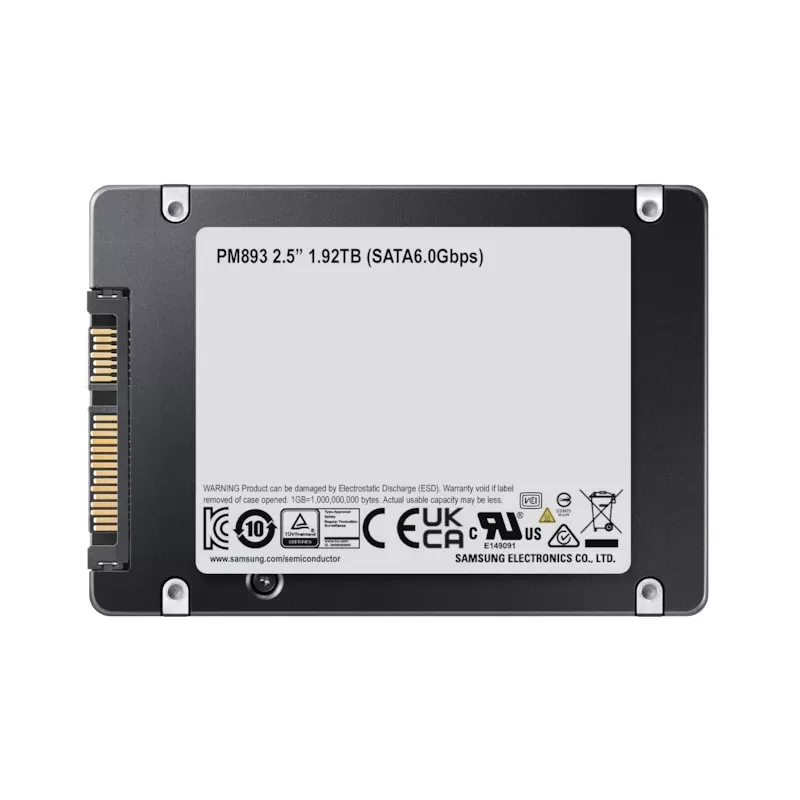 SSD disks Samsung PM893 480 GB 2.5 collu SATA III V-NAND TLC