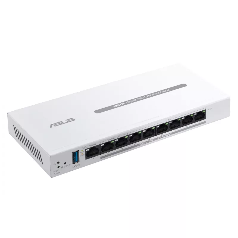 ASUS ExpertWiFi EBG19P vadu maršrutētājs Gigabit Ethernet Balts