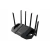 ASUS TUF Gaming BE6500 (TUF-BE6500) bezvadu maršrutētājs 2.5 Gigabit Ethernet divjoslu (2.4 GHz / 5 GHz) melns