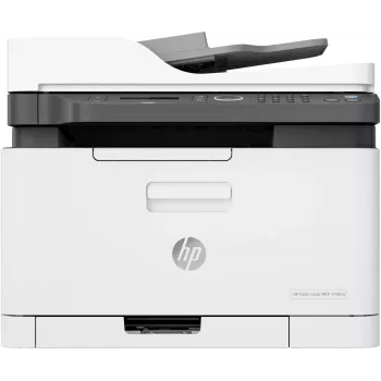 HP Color Laser MFP 179fnw, lāzertehnoloģija, krāsu druka, 600 x 600 DPI, A4, tiešā druka, melna, balta