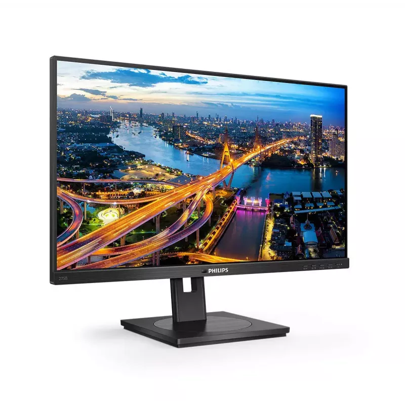 Philips B Line 275B1/00 datora monitors 68.6 cm (27 colli) 2560 x 1440 pikseļi 2K Ultra HD LCD Melns