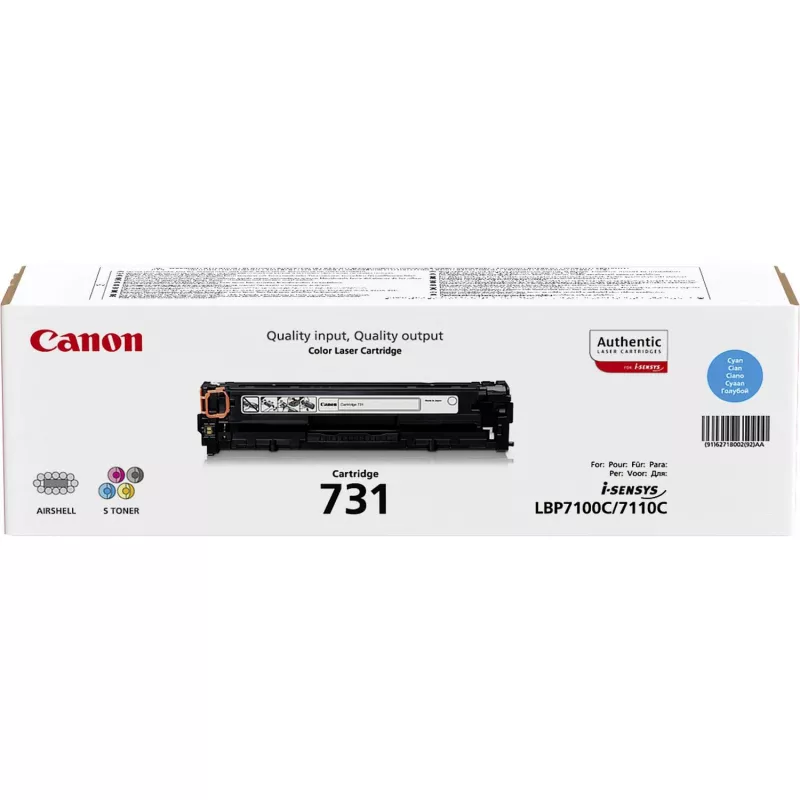 Canon 731 tonera kasetne 1 gab. Oriģināls Ciāna