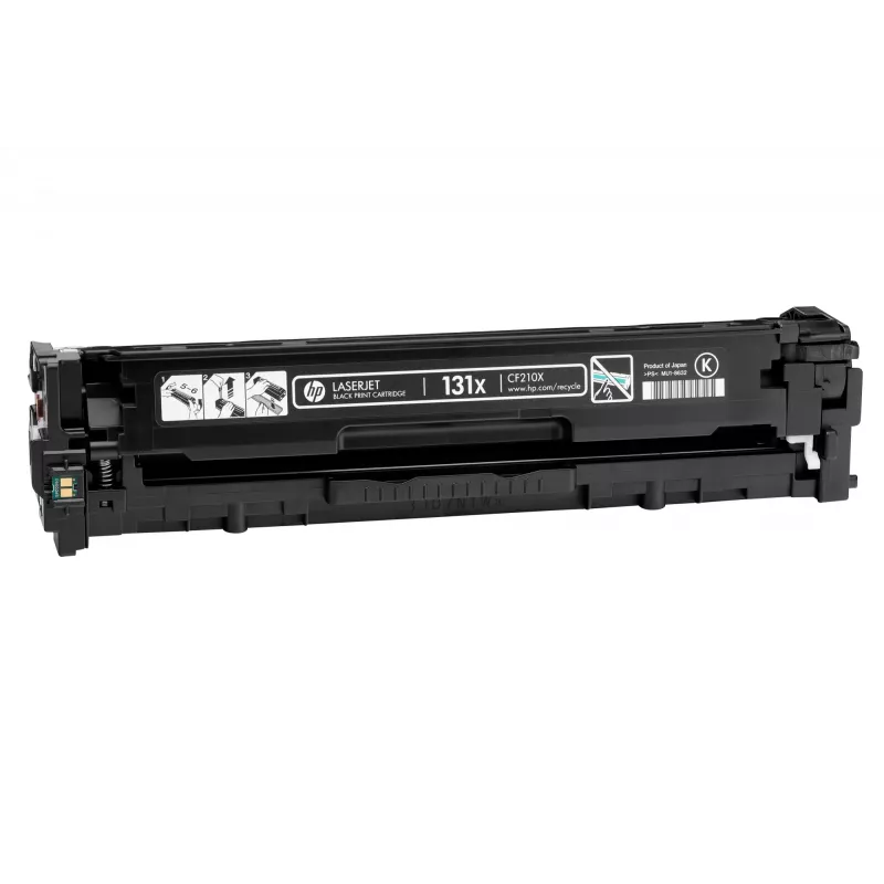 HP 131X augstas ietilpības melna oriģinālā LaserJet tonera kasetne