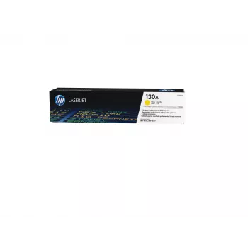 HP 130A Dzeltena oriģinālā LaserJet tonera kasetne, 1000 lappuses, Dzeltena, 1 gab.