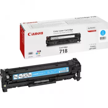 Canon CRG-718 C tonera kasetne 1 gab. Oriģināls Ciāna