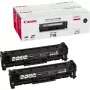 Canon CRG-718 Bk VP tonera kasetne 2 gab. Oriģināls Melna