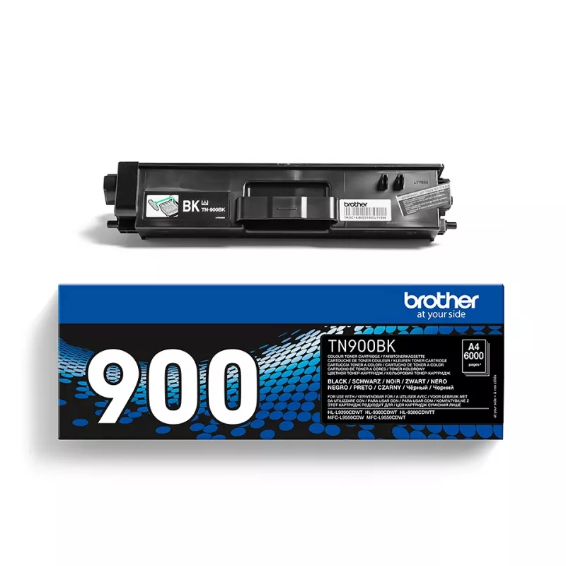 Toner Brother Toner Melns TN-900BK 10000 lapas Melns