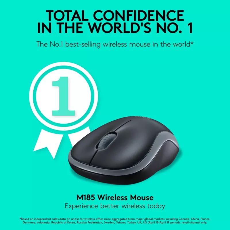 Pele Logitech Wireless Mouse Blue 910-002239