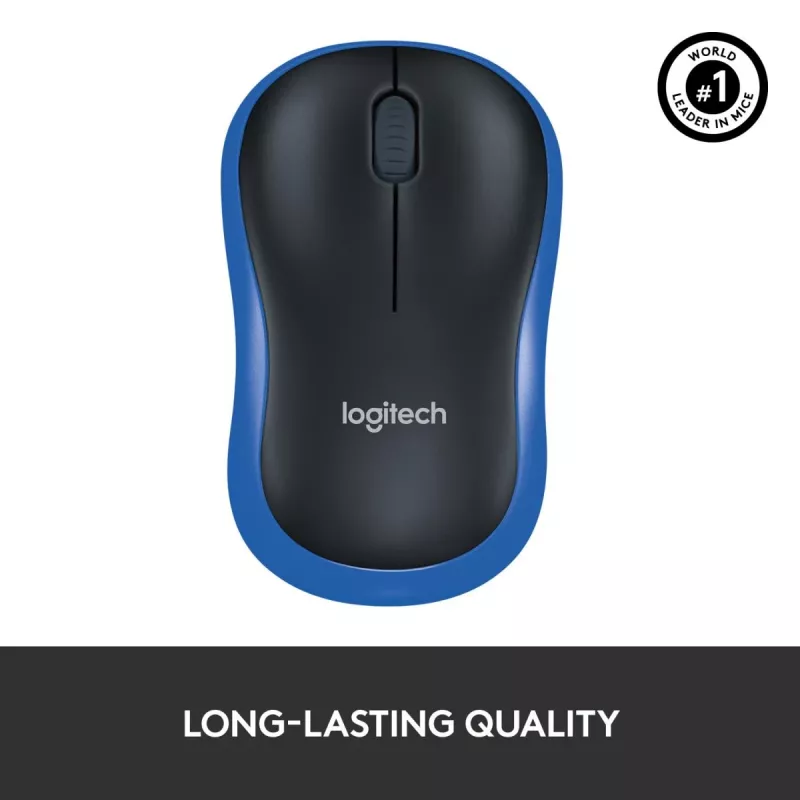 Pele Logitech Wireless Mouse Blue 910-002239