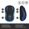 Pele Logitech Wireless Mouse Blue 910-002239