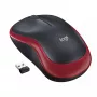Pele Logitech M185 Bezvadu Sarkana