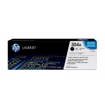 HP 304A melna oriģinālā LaserJet tonera kasetne, 3500 lappuses, melna, 1 gab.
