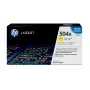 HP 504A dzeltenā oriģinālā LaserJet tonera kasetne, 7000 lapas, dzeltena, 1 gab.