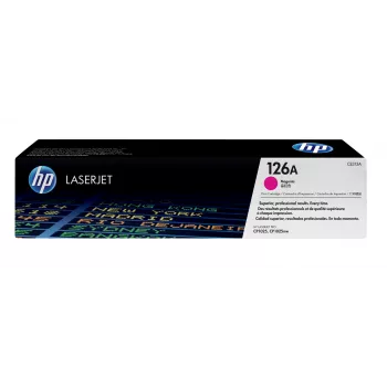 HP 126A Magenta oriģinālā LaserJet tonera kasetne, 1000 lapas, Magenta, 1 gab.