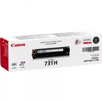 Toneris Cartridge Canon 731H 1 gab. Oriģināls Melns 6000 lpp.