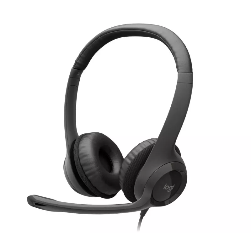 LOGITECH austiņas - H390 - USB-A - melnas