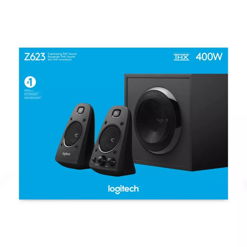 Skaļruņu sistēma Logitech SPEAKER 2.1 Z623/980-000403 200 W