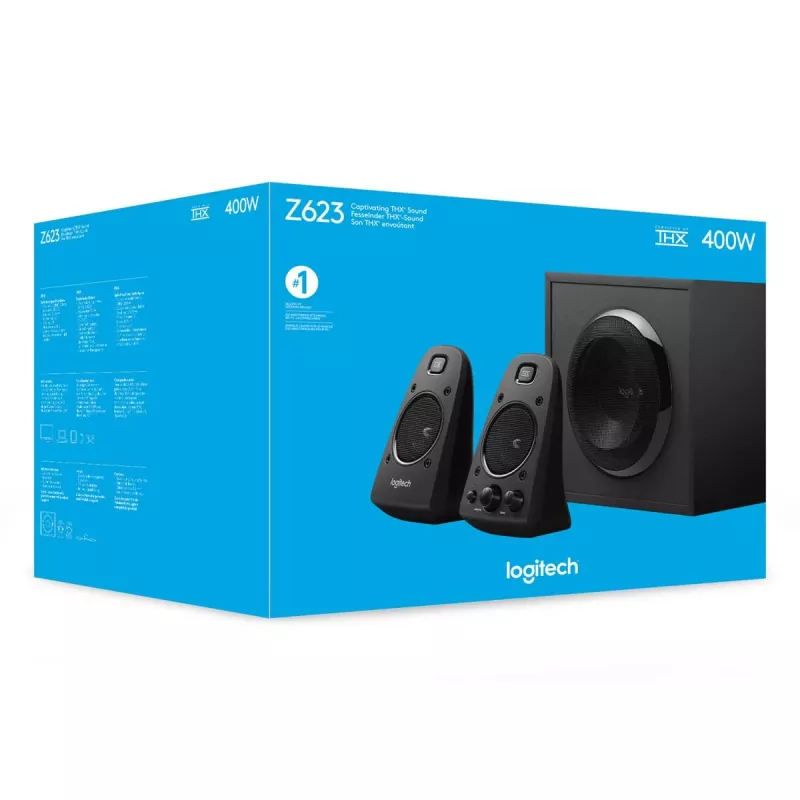 Skaļruņu sistēma Logitech SPEAKER 2.1 Z623/980-000403 200 W