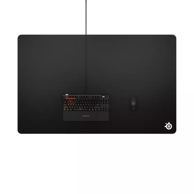 Peļu paliktnis Steelseries QcK+ Melns