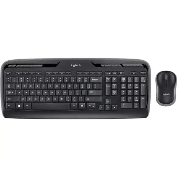 Tastatūra Logitech Wireless Desktop MK330 Nordic USB