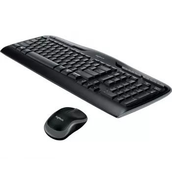 Tastatūra Logitech Wireless Desktop MK330 Nordic USB