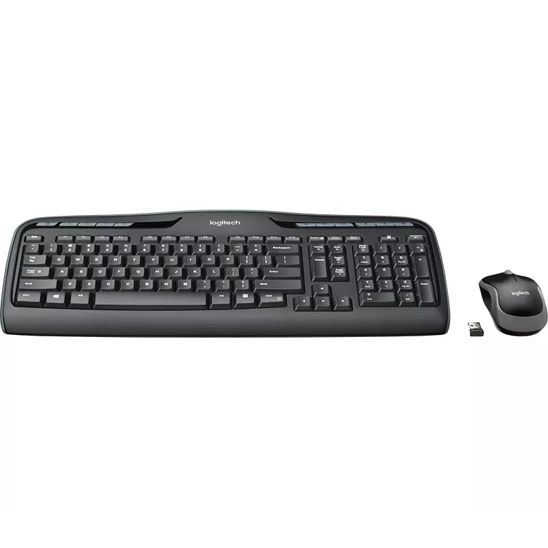 Tastatūra Logitech Wireless Desktop MK330 Nordic USB