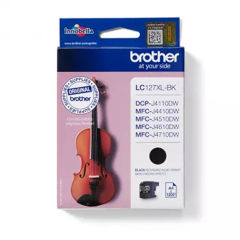 Brother LC127XLBK tintes kārtridžs 1 gab. Oriģināls Extra (Super) High Yield melns