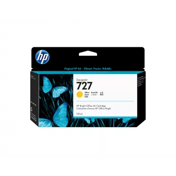 Cartridge HP No 727 - dzeltena tintes kasetne, liela B3P21A