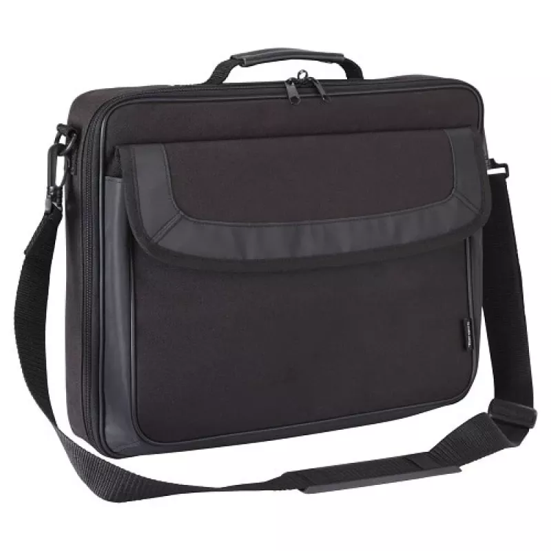 Portfelis Targus TAR300, 39,6 cm (15,6 collas), melns, ar plecu siksnu