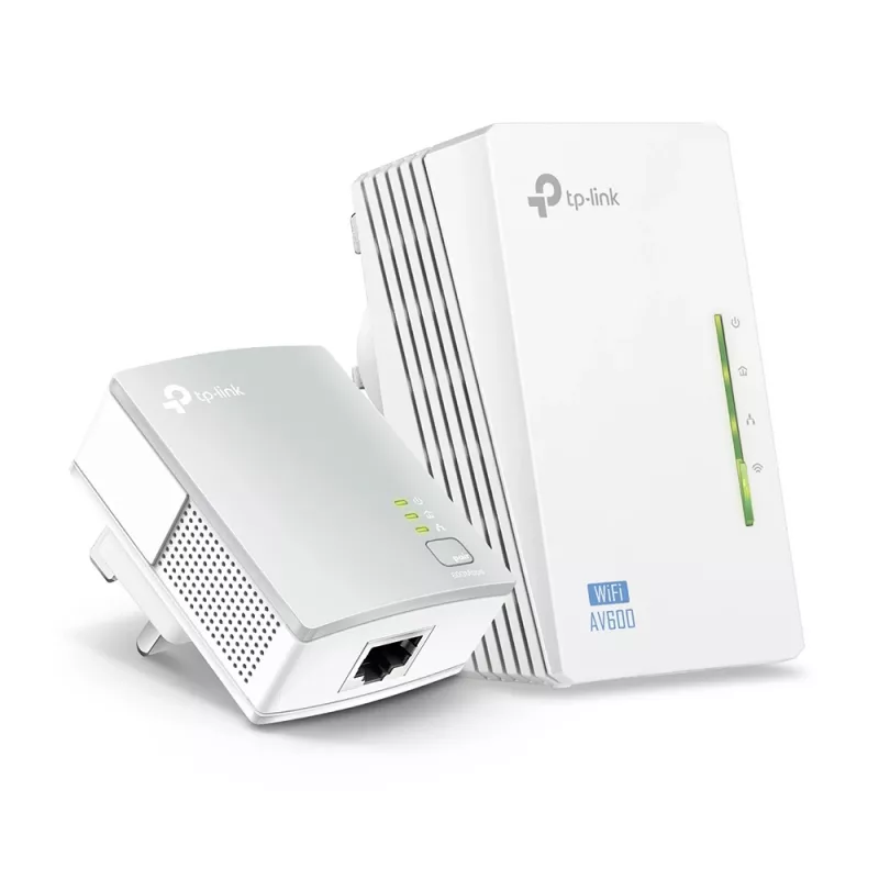TP-Link Powerline 600 Wi-Fi paplašinātāja sākuma komplekts