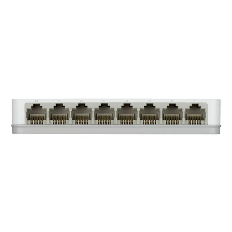 D-Link GO-SW-8G/E tīkla slēdzis Nepārvaldīts Gigabit Ethernet (10/100/1000) Balts
