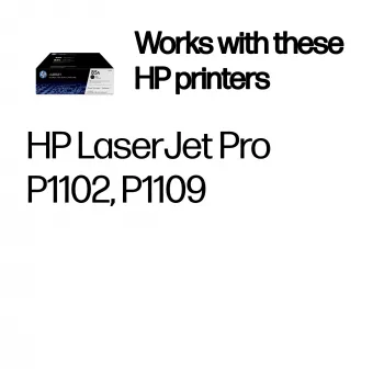 HP 85A 2 iepakojumā Melni oriģinālie LaserJet tonera kasetnes